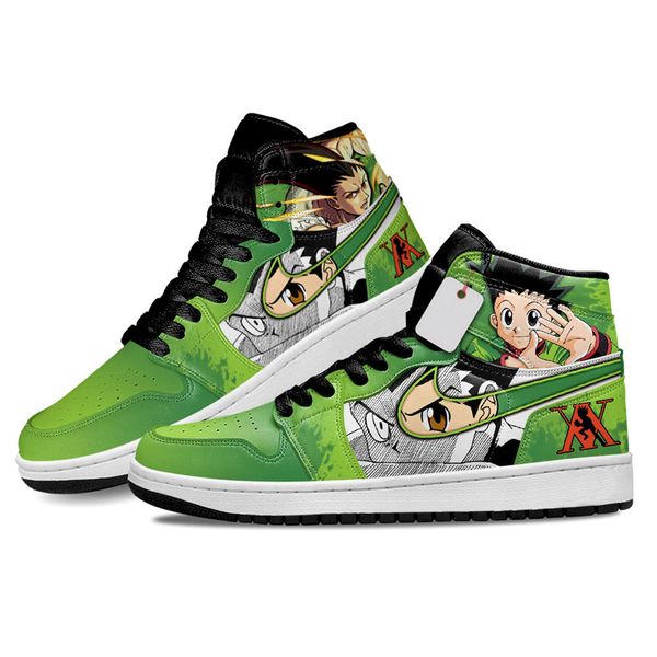 fashion casual shoes men women gon ss anime running sneakers refined high rubber graffiti calfskin designer custom animes athletic shoes mn2, Black
fashion casual shoes men women gon ss anime running sneakers refined high rubber graffiti calfskin designer custom animes athletic shoes mn2, Black