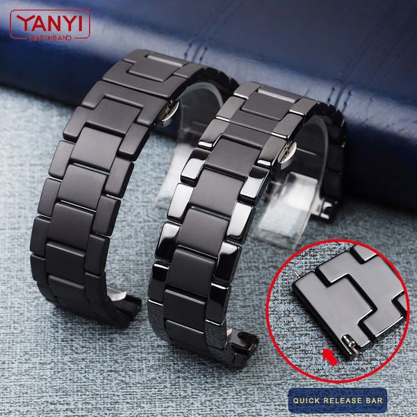 watch bands ceramic watch band for huawei watch gt 2 strap quick release bar watchband 18mm 20mm 22mm watch bracelet matte black color 23051, Black;brown
watch bands ceramic watch band for huawei watch gt 2 strap quick release bar watchband 18mm 20mm 22mm watch bracelet matte black color 23051, Black;brown