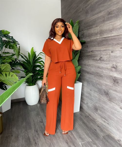 womens two piece pants autumn womens suit fashion casual shortsleeved tshirt sports suit straight pants temperament elegant twopiece 230517, White
womens two piece pants autumn womens suit fashion casual shortsleeved tshirt sports suit straight pants temperament elegant twopiece 230517, White
