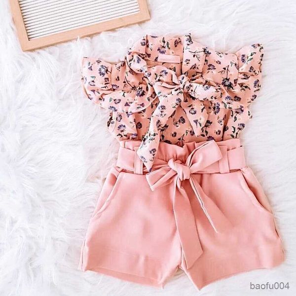 clothing sets 1-6y fashion baby clothing sets kids girls floral print shirt bow shorts suit summer children clothes set r230518, White
clothing sets 1-6y fashion baby clothing sets kids girls floral print shirt bow shorts suit summer children clothes set r230518, White