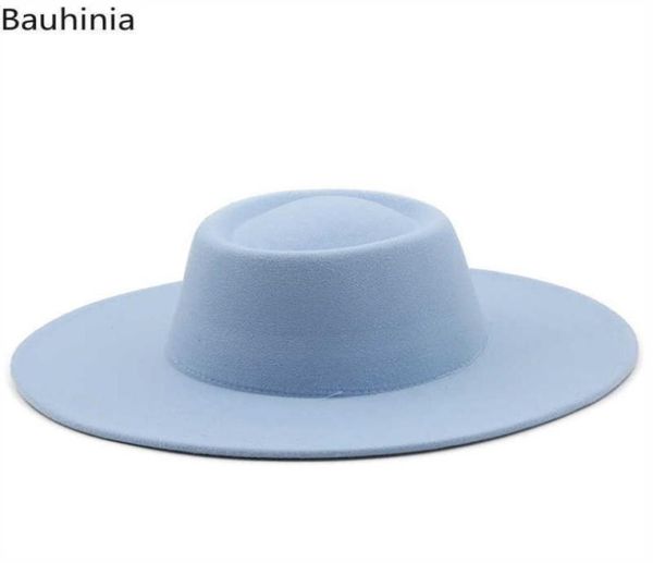 wide brim hats bauhinia women elegant felt fedora with ethnic ribbon band 95cm trilby derby bowler hat wedding dress cap y22107876433, Blue;gray
wide brim hats bauhinia women elegant felt fedora with ethnic ribbon band 95cm trilby derby bowler hat wedding dress cap y22107876433, Blue;gray