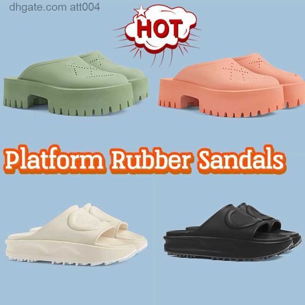 luxury platform sandals men women rubber slides slippers designer mens shoes perforated slide slip-on embossed slipper mules womens flat sum, Black
luxury platform sandals men women rubber slides slippers designer mens shoes perforated slide slip-on embossed slipper mules womens flat sum, Black