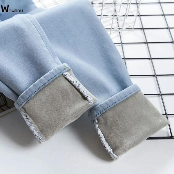 jeans warm thick denim trousers solid color vintage fleece vaqueros autumn basic cowboy leggings winter plus velvet skinny jeans women, Blue
jeans warm thick denim trousers solid color vintage fleece vaqueros autumn basic cowboy leggings winter plus velvet skinny jeans women, Blue