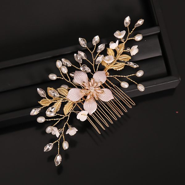 crystals beading bridal hair combs crown tiara wedding hair accessories women handmade headband ornaments female prom headdress hairband hea, Silver
crystals beading bridal hair combs crown tiara wedding hair accessories women handmade headband ornaments female prom headdress hairband hea, Silver