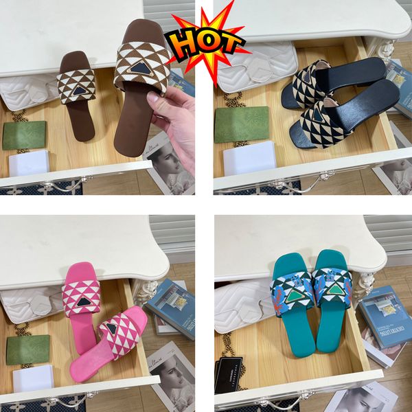green luxe flat slide slippers slip on fabric sandals floral embroidered open toe shoes luxury designer for women holiday flats sandal facto, Black
green luxe flat slide slippers slip on fabric sandals floral embroidered open toe shoes luxury designer for women holiday flats sandal facto, Black
