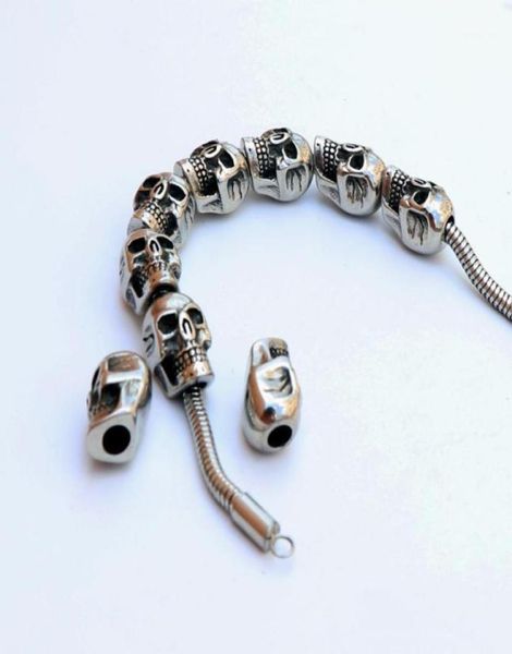 bangle stainless steel personality skull bracelet men titanium skeleton beads gabor nagy punk jewelry19398962, Black
bangle stainless steel personality skull bracelet men titanium skeleton beads gabor nagy punk jewelry19398962, Black