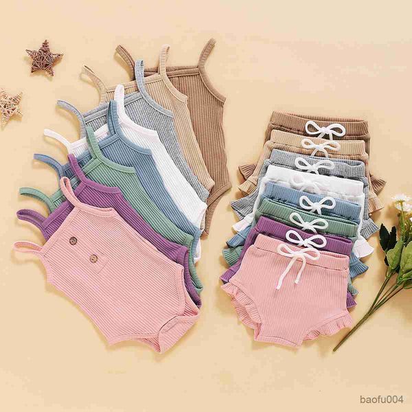 clothing sets 0-18months baby clothes set soft ruffles bodysuits shorts 2pcs summer infant kids girls clothing r230718, White
clothing sets 0-18months baby clothes set soft ruffles bodysuits shorts 2pcs summer infant kids girls clothing r230718, White