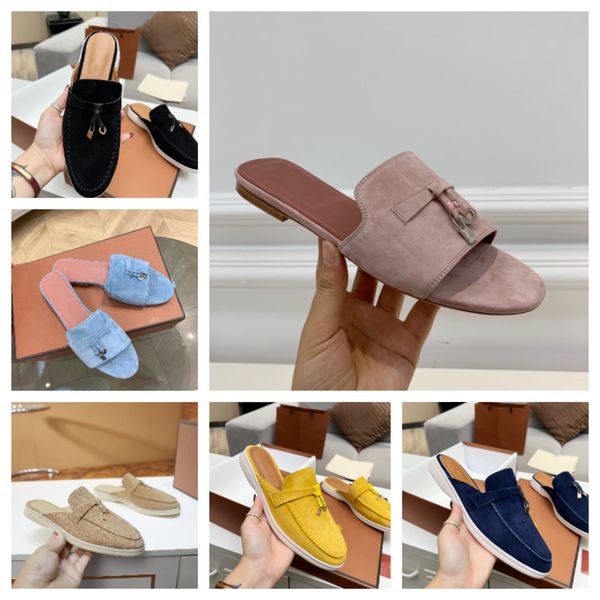 fashion charms slides embellished loro piana suede slippers luxe pink sandals shoes genuine leather toe casual flats for black bottom women
fashion charms slides embellished loro piana suede slippers luxe pink sandals shoes genuine leather toe casual flats for black bottom women