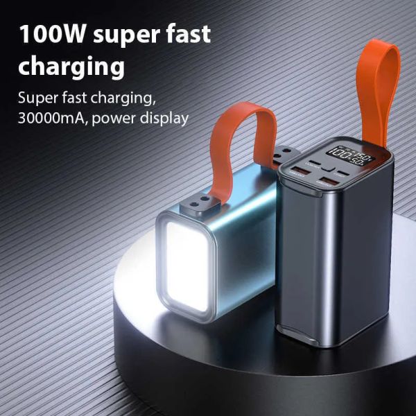 cell phone power banks 100w portable fast charger power bank 30000mah powerbank with camping lights car travel external auxiliary auxiliar b
cell phone power banks 100w portable fast charger power bank 30000mah powerbank with camping lights car travel external auxiliary auxiliar b