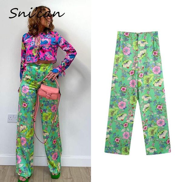 capris green flower print women pants fashion spring summer high street casual ladies long toursers female bottom 2022 pantalon new, Black;white
capris green flower print women pants fashion spring summer high street casual ladies long toursers female bottom 2022 pantalon new, Black;white