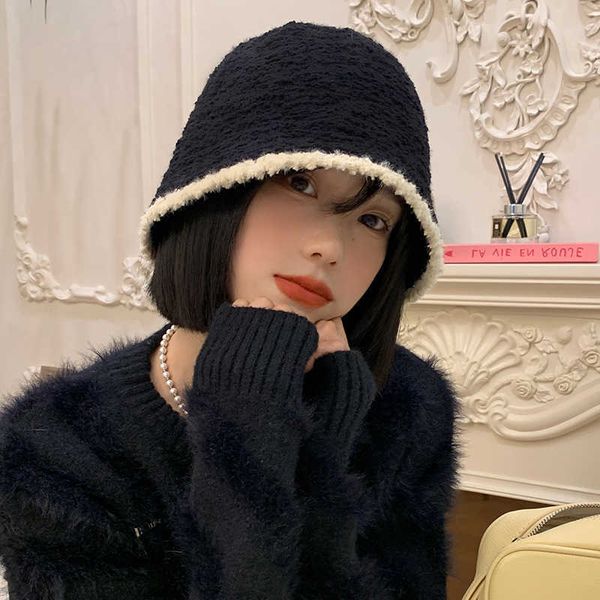 wide brim hats k326-women's hat black knitted plush fisherman's hat women's autumn and winter 2023 new big head wai bucket ha, Blue;gray
wide brim hats k326-women's hat black knitted plush fisherman's hat women's autumn and winter 2023 new big head wai bucket ha, Blue;gray