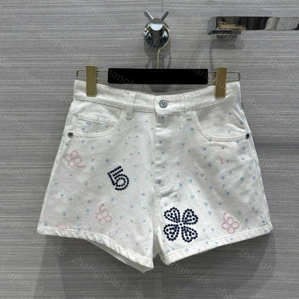 23ss womens designer clothing womens shorts heavy craft camellia hollowed out embroidered denim shorts women clothes a1, White;black
23ss womens designer clothing womens shorts heavy craft camellia hollowed out embroidered denim shorts women clothes a1, White;black