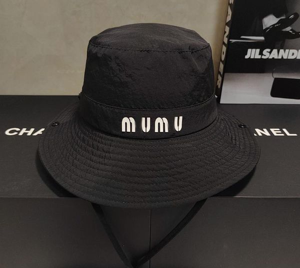 designer miu wide brim hat sun protection hat beanie baseball cap men's and women's large brim pot hat swm outdoor travel beanies, Blue;gray
designer miu wide brim hat sun protection hat beanie baseball cap men's and women's large brim pot hat swm outdoor travel beanies, Blue;gray