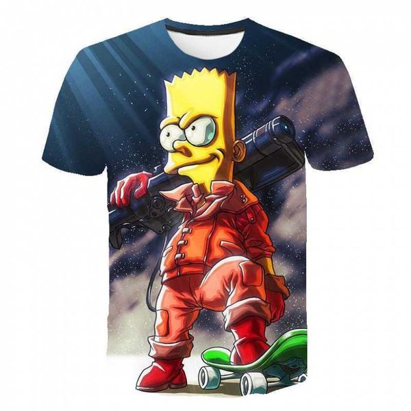 summer cartoon anime simpson skateboard 3d digital printing breathable short sleeved t-shirt trend casual style, White;black
summer cartoon anime simpson skateboard 3d digital printing breathable short sleeved t-shirt trend casual style, White;black