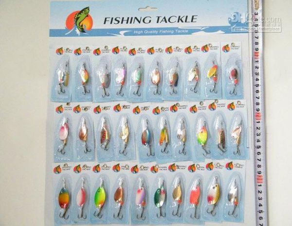 30x pack 1set30pcs various assorted laser spinners spoon bait fishing fishing lures spinners6242131
30x pack 1set30pcs various assorted laser spinners spoon bait fishing fishing lures spinners6242131