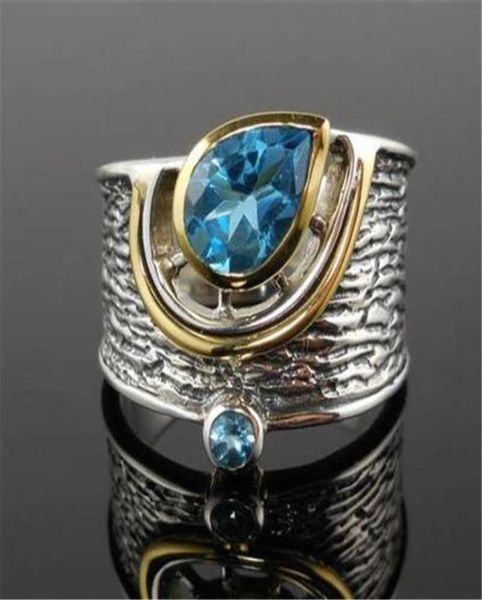 huitan drop ethnic women rings personality design with water drop stone female party ring birthday gift jewelry ring q0704829540, Silver
huitan drop ethnic women rings personality design with water drop stone female party ring birthday gift jewelry ring q0704829540, Silver
