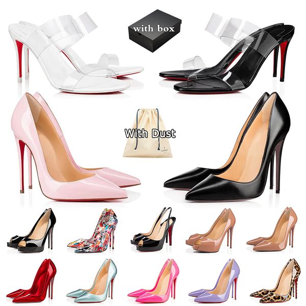 with box designer red bottoms pumps high heels shoes women so kate stiletto peep-toes pointy slingback luxury rubber dhgates sandals, Black
with box designer red bottoms pumps high heels shoes women so kate stiletto peep-toes pointy slingback luxury rubber dhgates sandals, Black