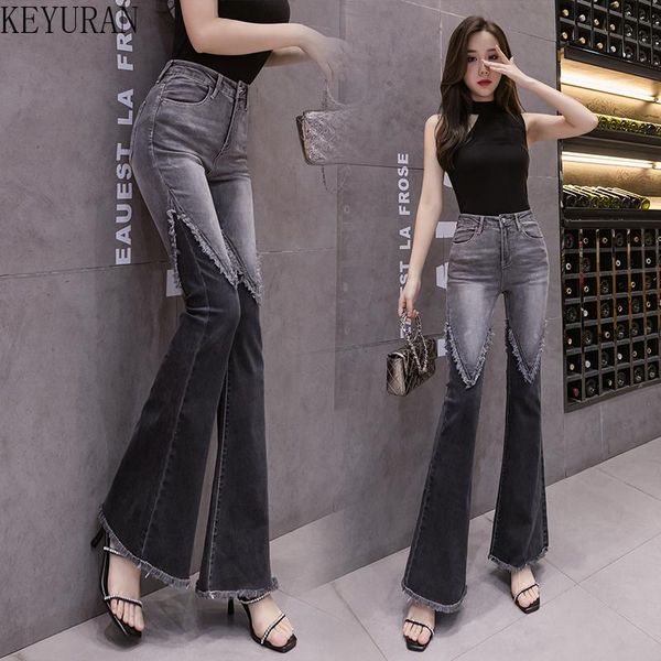 jeans vintage patchwork flare jeans ladies stretch high waist burrs skinny bootcut denim trousers mujer fashion denim pants for women, Blue
jeans vintage patchwork flare jeans ladies stretch high waist burrs skinny bootcut denim trousers mujer fashion denim pants for women, Blue