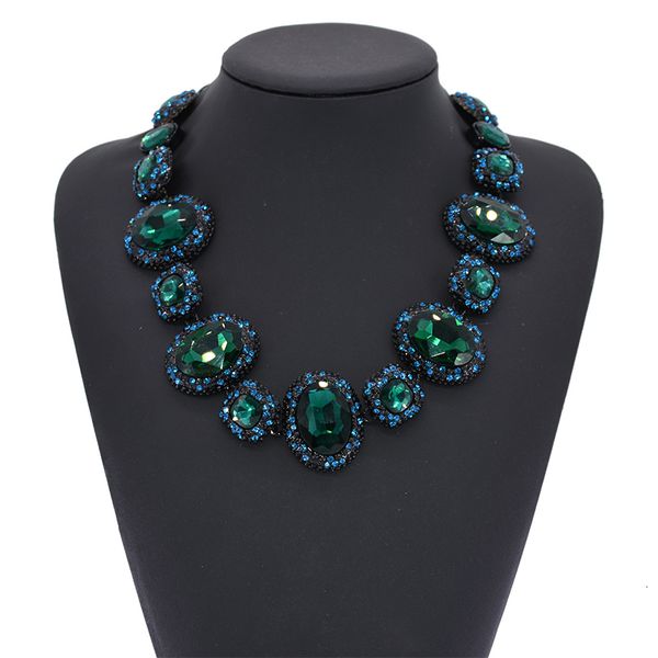 chokers fashion glass crystal indian statement choker necklace women large collar big bib necklace woman jewelry accessories 230518, Golden;silver
chokers fashion glass crystal indian statement choker necklace women large collar big bib necklace woman jewelry accessories 230518, Golden;silver