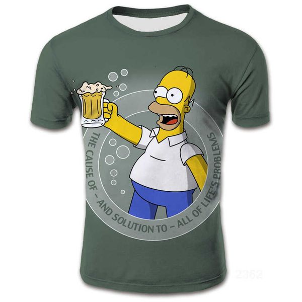 anime surrounding simpson 3d printing cartoon thin breathable men and women couple short sleeve t-shirt fashion casual, White;black
anime surrounding simpson 3d printing cartoon thin breathable men and women couple short sleeve t-shirt fashion casual, White;black