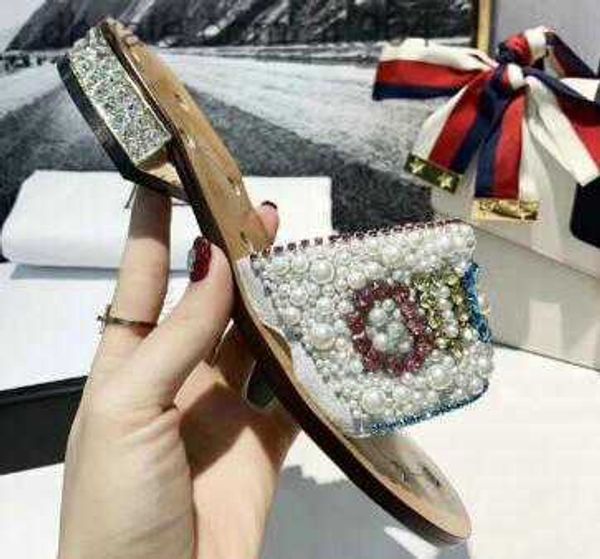 new ladies pearl slippers colorful letters fashion popular brand sandals women's style with height 5.5cm size 35--40''gg', Black
new ladies pearl slippers colorful letters fashion popular brand sandals women's style with height 5.5cm size 35--40''gg', Black
