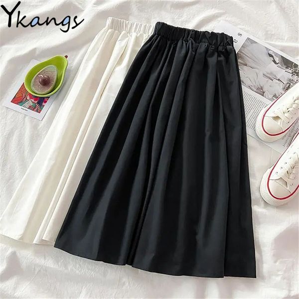 skirts solid color simple plus size 5xl basic long skirt women wild black white pleated skirt female big size summer midi saia student 23051
skirts solid color simple plus size 5xl basic long skirt women wild black white pleated skirt female big size summer midi saia student 23051