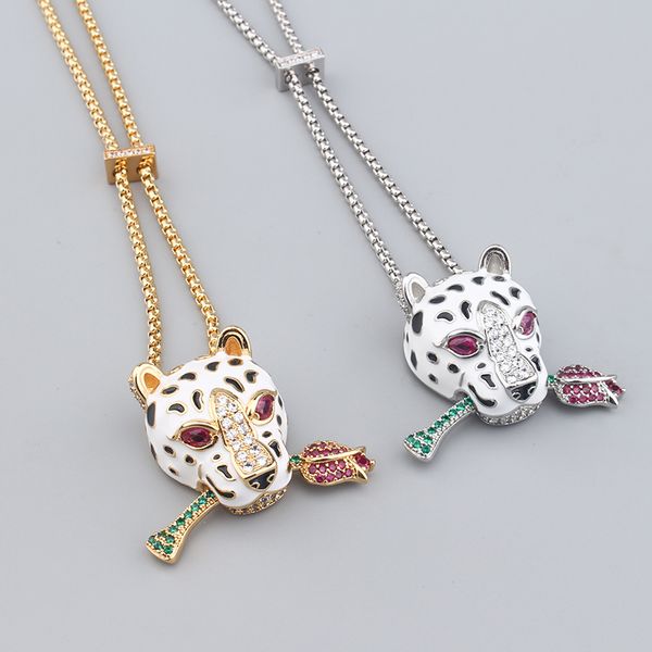 leopard rose 925 silver diamond long gold pendant necklaces for women chain link silver trendy sweater designer filled jewelry party wedding
leopard rose 925 silver diamond long gold pendant necklaces for women chain link silver trendy sweater designer filled jewelry party wedding