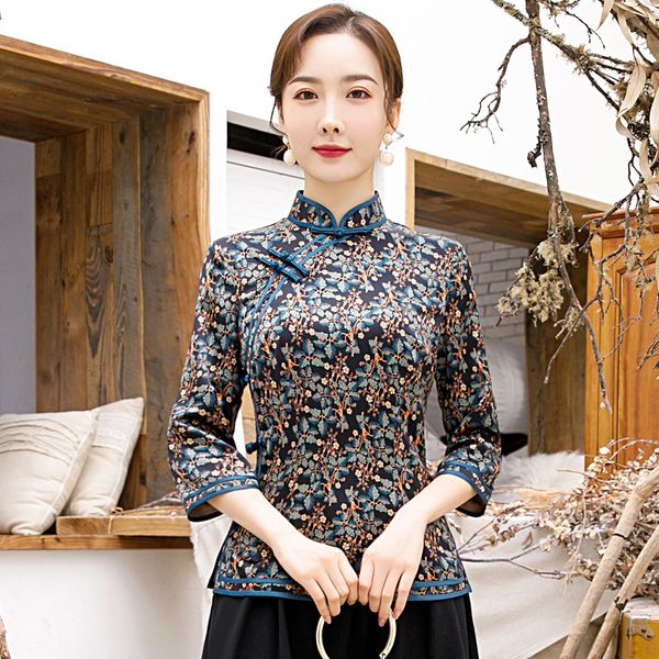 women's blouses shirts oriental style women shirt traditional chinese blouse cheongsam lady clothing qipao dress mandarin collar gown v, White
women's blouses shirts oriental style women shirt traditional chinese blouse cheongsam lady clothing qipao dress mandarin collar gown v, White