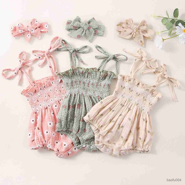 clothing sets baby headband set flower printed pattern tie up shoulder sleeveless elastic chest clothing bow hair band r230518, White
clothing sets baby headband set flower printed pattern tie up shoulder sleeveless elastic chest clothing bow hair band r230518, White