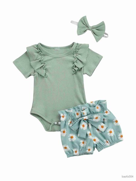 clothing sets 0-3y 3pcs baby girls clothes sets ruffles short sleeve solid shorts headband summer clothing r230518, White
clothing sets 0-3y 3pcs baby girls clothes sets ruffles short sleeve solid shorts headband summer clothing r230518, White