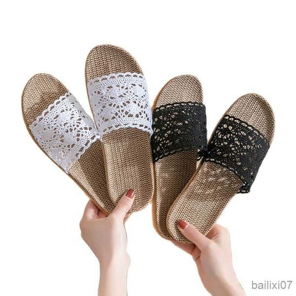 slippers summer flip mesh flax ladies casual flat home lace slippers female linen sandals 2023 new women's shoes sandalias, Black
slippers summer flip mesh flax ladies casual flat home lace slippers female linen sandals 2023 new women's shoes sandalias, Black
