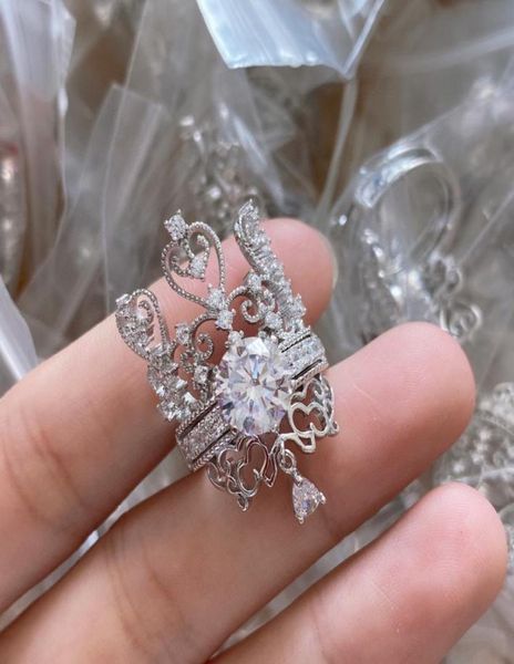 luxury solid 925 sterling silver aaa zircons crown shaped cocktail party diamond rings for women hyperbole jewelry size 6 7 82716231
luxury solid 925 sterling silver aaa zircons crown shaped cocktail party diamond rings for women hyperbole jewelry size 6 7 82716231