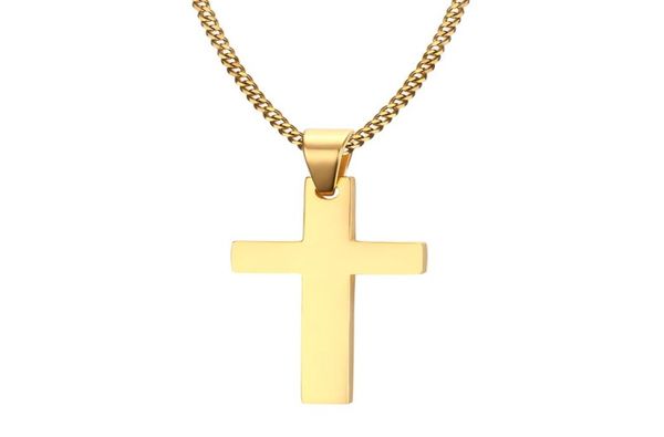 plain simple cross pendants in stainless steel chain silver gold black7323892
plain simple cross pendants in stainless steel chain silver gold black7323892