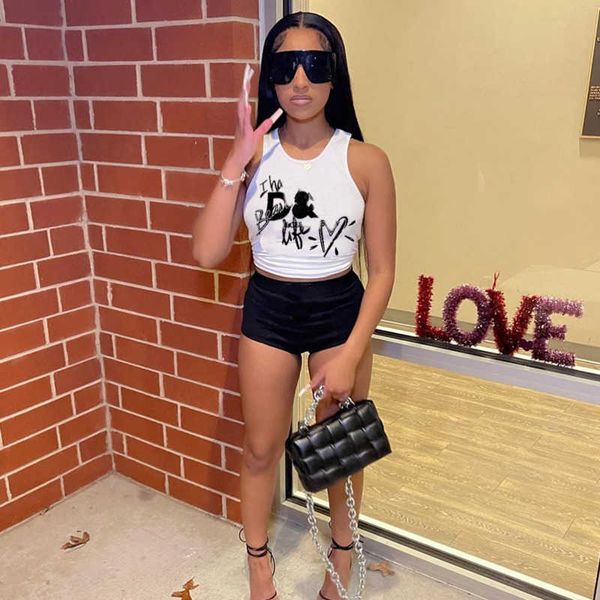 23ss luxury brand vest female sleeveless t shirt summer short vest letter printing tight vest slim american womens clothing, White
23ss luxury brand vest female sleeveless t shirt summer short vest letter printing tight vest slim american womens clothing, White