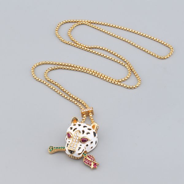 leopard rose 925 silver diamond gold pendant necklaces for women mom chain link silver trendy sweater designer filled jewelry party wedding
leopard rose 925 silver diamond gold pendant necklaces for women mom chain link silver trendy sweater designer filled jewelry party wedding