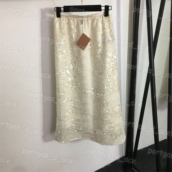 luxury designer women dress shinny sequin embroidered skirt brand high waisted midi skirts, Black
luxury designer women dress shinny sequin embroidered skirt brand high waisted midi skirts, Black