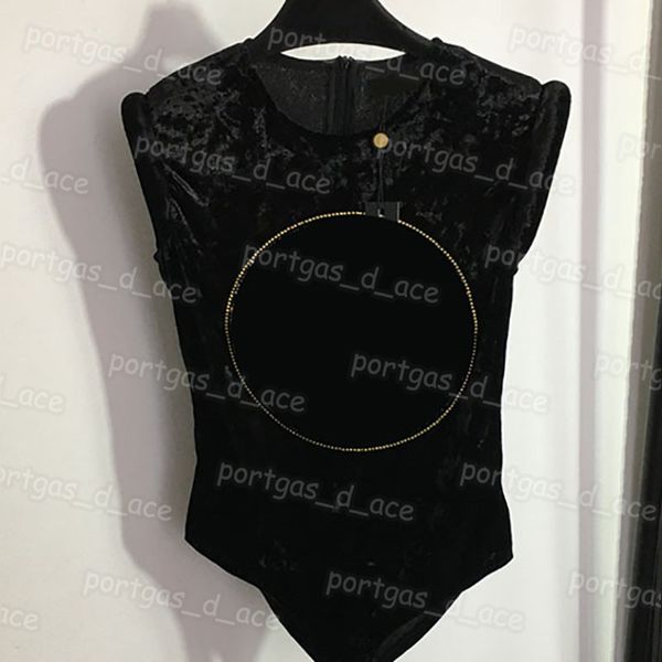 designer women leotard t shirts velour sleeveless bodysuit fashion one piece leotards back zipper vest rompers bodysuits, Black
designer women leotard t shirts velour sleeveless bodysuit fashion one piece leotards back zipper vest rompers bodysuits, Black