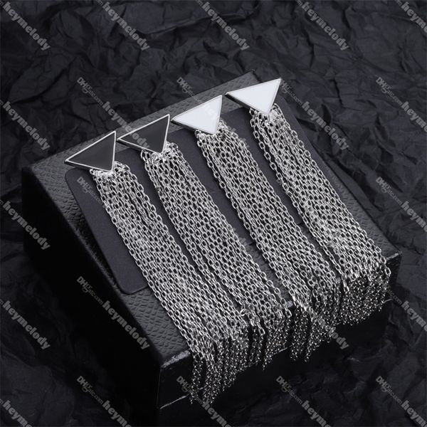 stylish designer triangle studs metal tassel hoop earrings women triangle crystal jewelry with box, Golden;silver
stylish designer triangle studs metal tassel hoop earrings women triangle crystal jewelry with box, Golden;silver