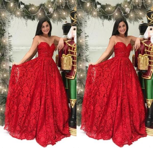 red lace beaded elegant formal evening dresses 2021 strapless open back ruched red carpet dress prom dresses long formal gow3631038, Black;red
red lace beaded elegant formal evening dresses 2021 strapless open back ruched red carpet dress prom dresses long formal gow3631038, Black;red