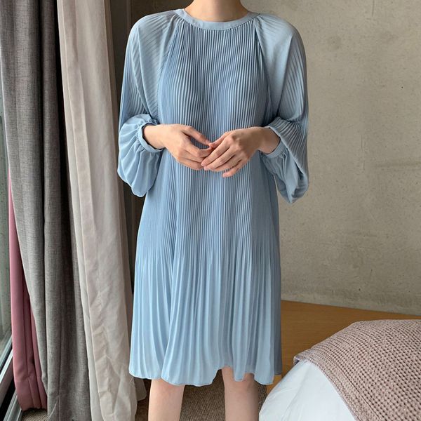 spring autumn solid color maternity dress smooth breathable women elegant stripe large size pregnant clothes long sleeve loose style ba026 b, White
spring autumn solid color maternity dress smooth breathable women elegant stripe large size pregnant clothes long sleeve loose style ba026 b, White