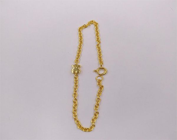 charms cute bear jewelry dijes para pulseras gold 925 sterling silver 175cm couple ankle bracelet for women bangles chain sets bi1078336
charms cute bear jewelry dijes para pulseras gold 925 sterling silver 175cm couple ankle bracelet for women bangles chain sets bi1078336