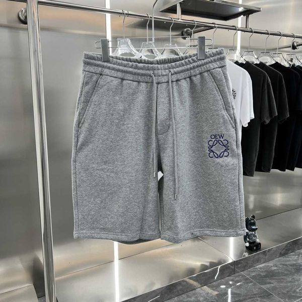 rowe 23 spring/summer new letter printing hand painted drawstring shorts capris for men's leisure, White;black
rowe 23 spring/summer new letter printing hand painted drawstring shorts capris for men's leisure, White;black