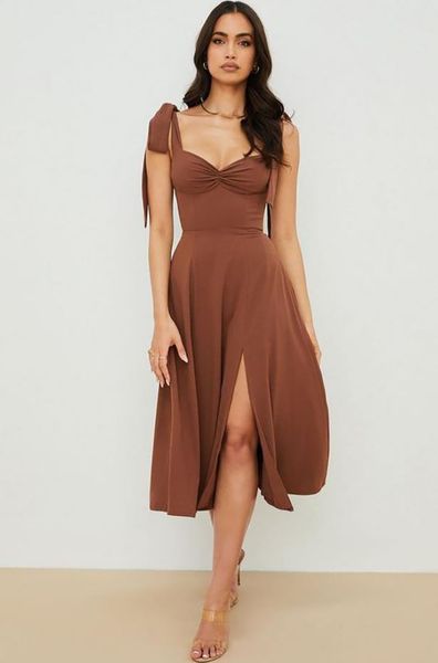 elegant sleeveless party dress women solid shoulder tie up high waist backless midi dress high waist vintage club dress vestidos, Black;gray
elegant sleeveless party dress women solid shoulder tie up high waist backless midi dress high waist vintage club dress vestidos, Black;gray