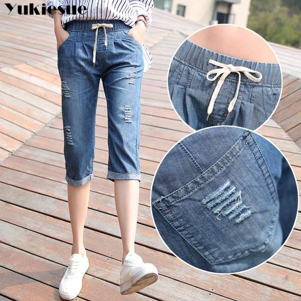 jeans push up mom ripped jeans for women boyfriend loose women's elastic high waist denim harem pants capri woman jeans clothes, Blue
jeans push up mom ripped jeans for women boyfriend loose women's elastic high waist denim harem pants capri woman jeans clothes, Blue