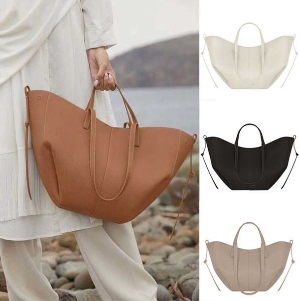 evening bags polene cyme tote bag full-grain textured leather designer magnetic buckle closure handbag women suede inner lining large capaci
evening bags polene cyme tote bag full-grain textured leather designer magnetic buckle closure handbag women suede inner lining large capaci