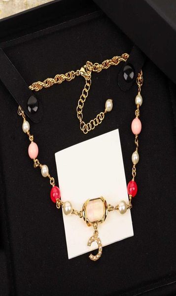 luxury quality charm choker pendant necklace with pink and nature beads crystal have box stamp ps44373282476, Golden
luxury quality charm choker pendant necklace with pink and nature beads crystal have box stamp ps44373282476, Golden
