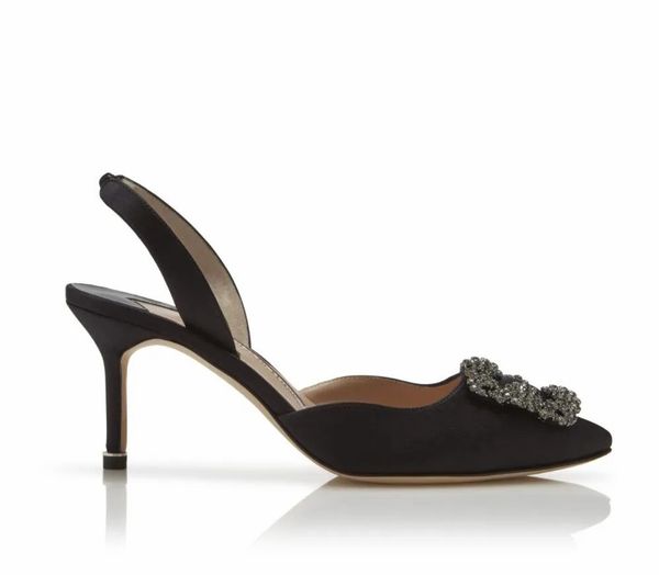 women dress shoes pumps brand high heels sky blue satin leather jewel buckle slingback sandal sling back sandals 70mm heel with box fast shi, Black
women dress shoes pumps brand high heels sky blue satin leather jewel buckle slingback sandal sling back sandals 70mm heel with box fast shi, Black