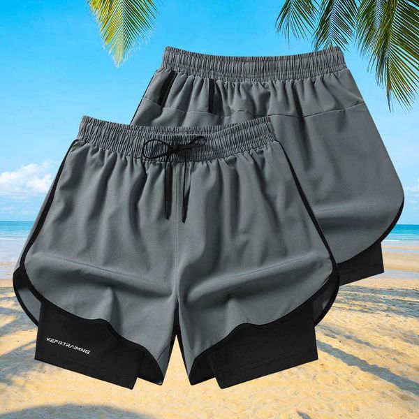 shorts men's summer men's and women's sports running pants men's american quick drying lining fake two piece training tr, White;black
shorts men's summer men's and women's sports running pants men's american quick drying lining fake two piece training tr, White;black