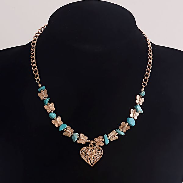 designer jewlery popular natural stone butterfly splicing broken stone collarbone necklace retro love necklace woman layered necklaces for w, Silver
designer jewlery popular natural stone butterfly splicing broken stone collarbone necklace retro love necklace woman layered necklaces for w, Silver
