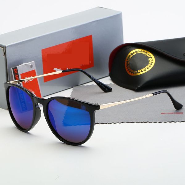 

1 piece fashion sunglasses toswrdpar glasses sunglasses designer men sunglasses for women ladies brown case black metal frame dark 50mm lens, White;black